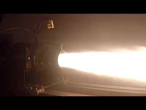 Hybrid rocket motor test