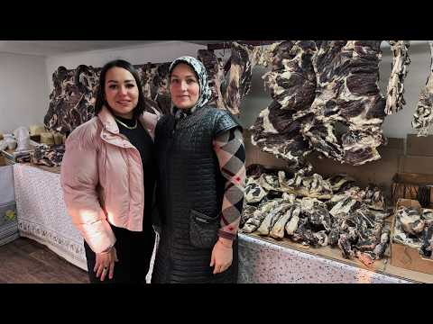 Сколько стоит жизнь в ЧЕЧНЕ? БАЗАР в Грозном! Цены НА МЯСО и ПРОДУКТЫ! Сушеное мясо ,конина 