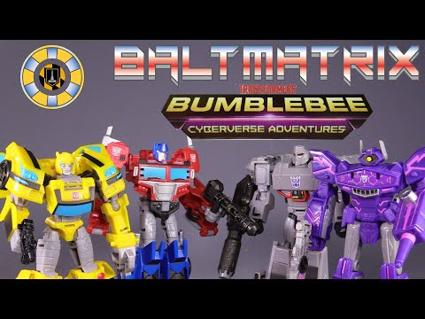 TRANSFORM!!! Cyberverse: Bumblebee Adventurers Wave 1 Deluxe Figures