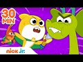 Baby Shark Battles A Sea Dragon More Adventures 30 Minute Compilation Nick Jr