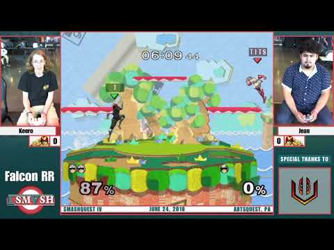 SmashQuest IV Melee Falcon RR: Keero Vs. JeanDolla