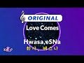 [KPOP MR 노래방] Love Comes - 화사, 에스나 (Origin Ver.)ㆍLove Comes - Hwasa,eSNa