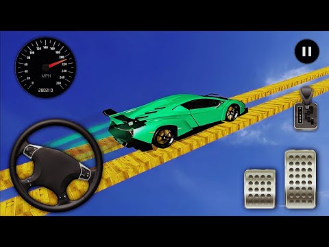 Ramp Car Racing : Car Stunts 3D - Mega Ramp Lamborghini Stunts - Android Gameplay