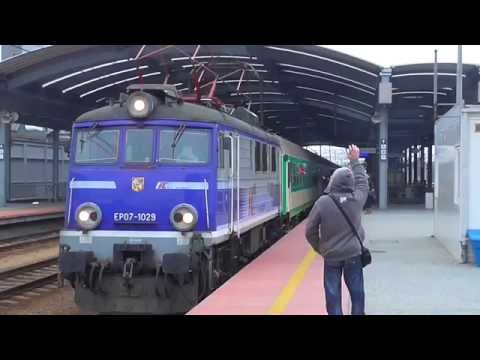 Stacja: KATOWICE - Odjazd EP07-1029 z TLK "SZTYGAR" do Lublina