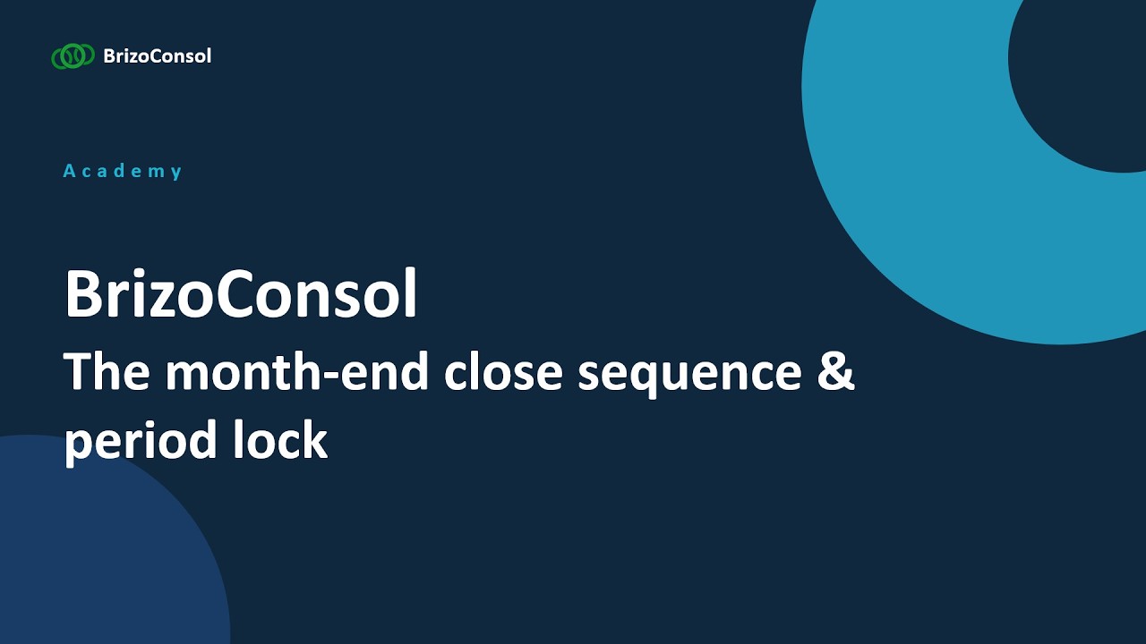 The Month-End Close Sequence & Period Lock