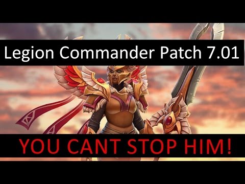 Legion Commander - Patch 7.01 - You Cant Stop Him!! [ Ranked Dota 2 Gameplay ]
