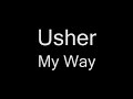 M Y Way - Usher David