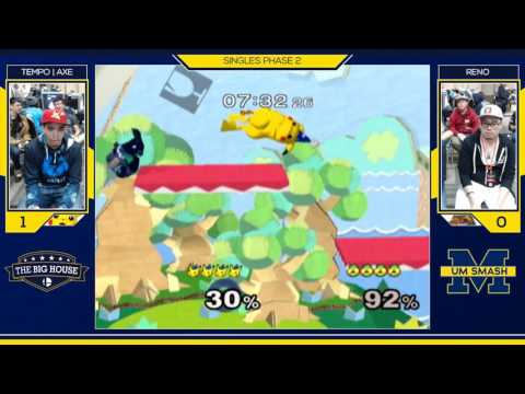 TBH6 SSBM - Reno (Sheik) vs Axe (Pikachu) - Smash Melee