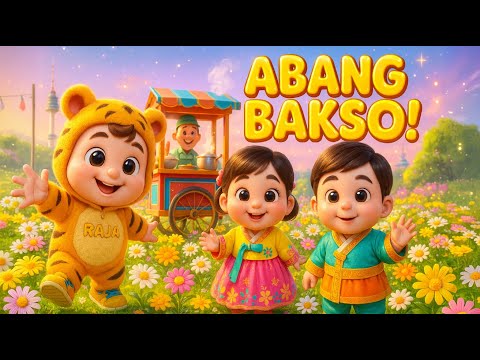 ABANG TUKANG BAKSO - Lagu Anak Ceria Animasi Lucu | Versi Little Raja Harahap