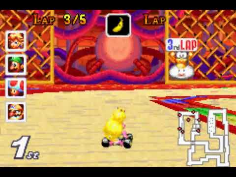 Mario Kart Super Circuit Deluxe 2: Custom Bowser's Castle Track