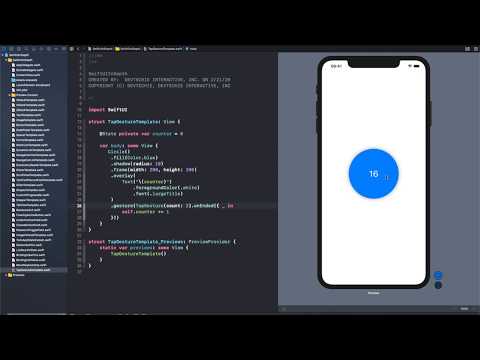 SwiftUI TapGesture Recognizer