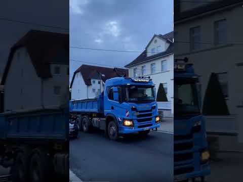 Scania, Lkw mit Horn ￼
