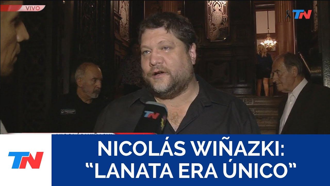 MURIÓ JORGE LANATA I Nicolás Wiñazki: "Lanata era único"