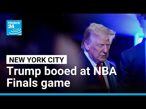 Trump booed at NBA Finals game in New York City