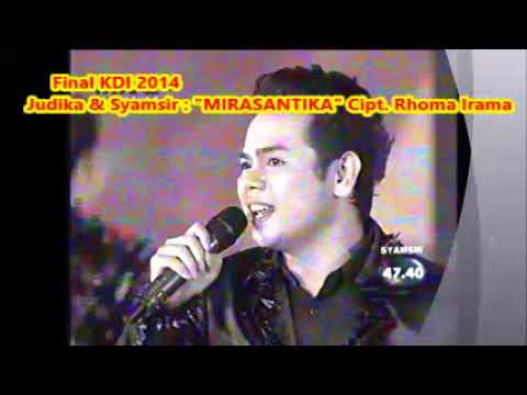 (1,035)  Judika & Syamsir :  MIRASANTIKA -  Kenangan Konser Final KDI 2014