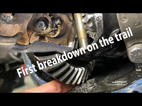 My First Breakdown On The Trail - Tie Rod Canyon Took Me Down