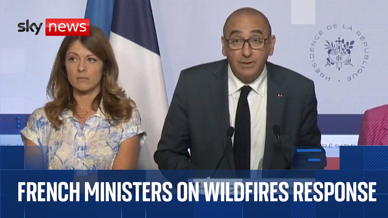 Video: French interior minister details 116,000 hectares burned in 2026 wildfires after Macron crisis meeting