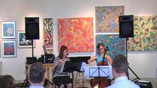 Ashley Addington and Rachel Arnold play works by Stolz, Batzner, Geiger, Scully and Gainey