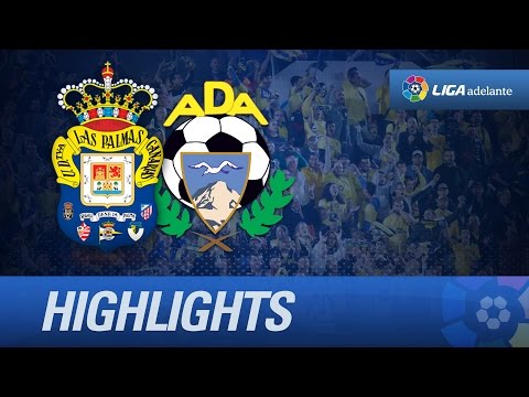 Resumen de UD Las Palmas (4-1) AD Alcorcón - HD