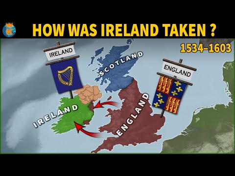 Why was Ireland Colonized by the English?