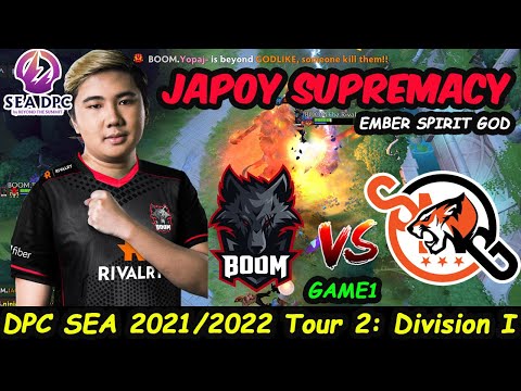 BOOM Esports vs TEAM SMG | Yopaj Ember Spirit JAPOY SUPREMACY DPC2022 Tour2 Division I Game1 Dota 2