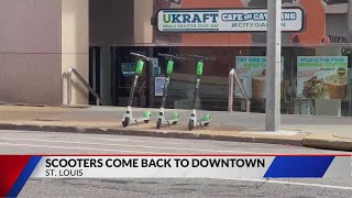 Bird scooters return to St. Louis this weekend under new rules