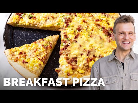 Egg & Bacon Breakfast Pizza
