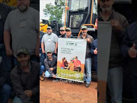 Curso de pá carregadeira em Guaraci/PR sindicato patronal de Jaguapitã PR fAEP SENAR