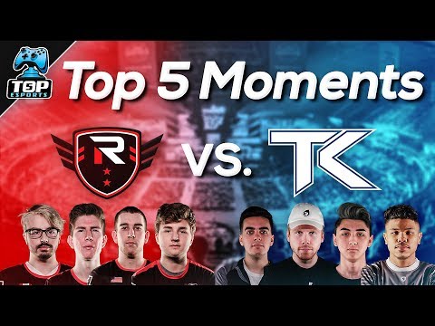 CWL 2018 - Top 5 BEST Moments - Rise Nation vs. Team Kaliber - CWL Stage 2 Playoff Highlights