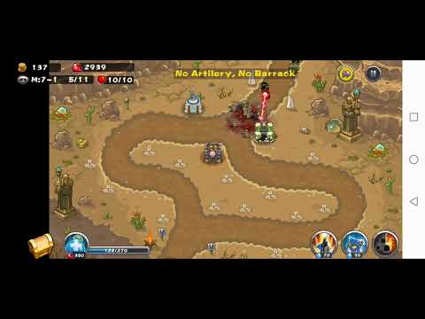 Horde defense - level 7-1 Misson Temple ruins (5 stars)