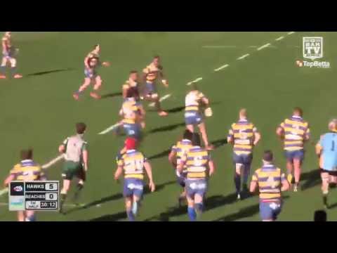 2016 NHRU Premier 1 Major Semi Final Highlights - Hamilton Hawks v Southern Beaches