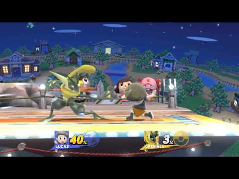 SSB4 - Tello (Lucas) vs Gitm (Greninja)