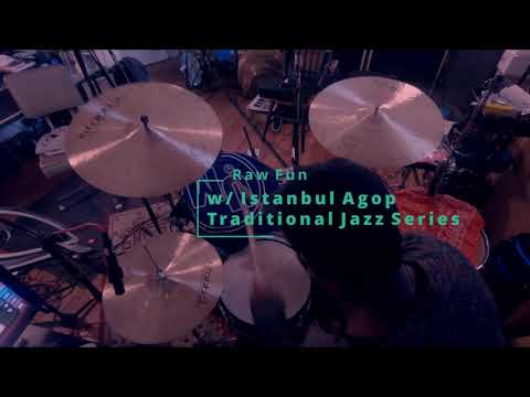 Aaron Steele Fun With Istanbul Agop's Traditional Series Jazz cymbals