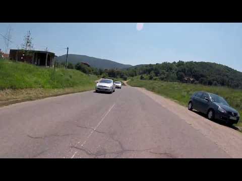 Timelapse motorcycle ride: Sokobanja - Nis