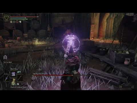 Elden Ring beating Misbegotten Warrior and Crucible Knight as a mage using  no summons