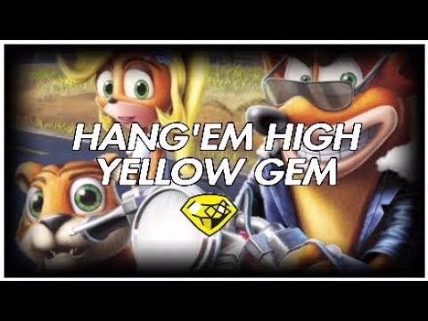 Crash Bandicoot 3: Warped PS4 Remake HANG'EM HIGH *YELLOW GEM*