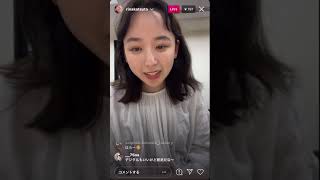 りなぷーインスタライブ！勝田里奈アンジュルムスマイレージ