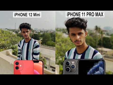 iPhone 12 mini vs iPhone 11 Pro Max Camera Comparison (2021)
