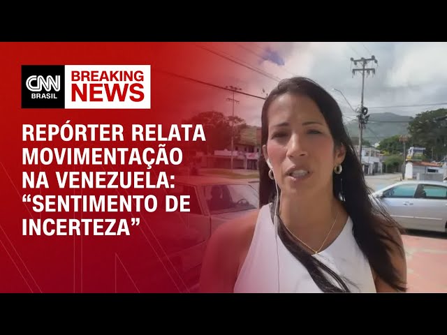 Sentimento de incerteza, relata correspondente da CNN na Venezuela | AGORA CNN