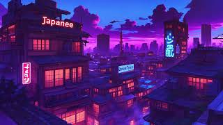 1980s & 90s Lofi Hip Hop Beats 🎶 Nostalgic Vibes & Old Japanese Town Ambience 🌆 Lofi Rain Playlist