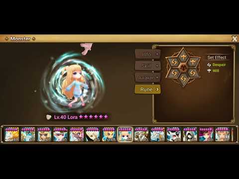 Summoners war LEGEND RTA “Howtoplay” account showcase!