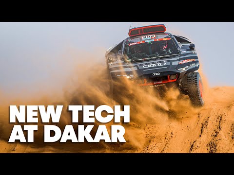 ダカールラリー2022 に参戦中のアウディRS Q e-tronハイライト動画