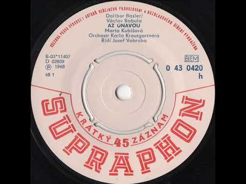 Marta Kubišová - Až únavou [1968 Vinyl Records 45rpm]