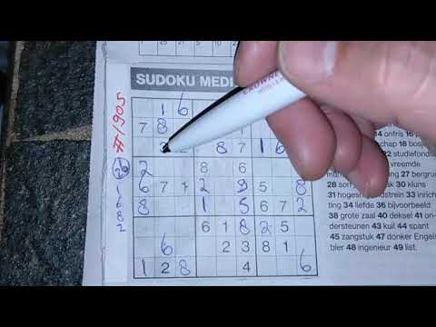 Bite me! (#1905) Medium Sudoku puzzle. 11-19-2020