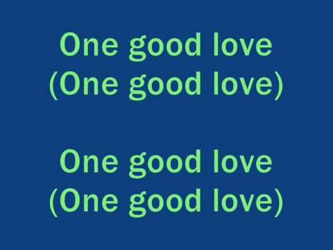 One Good Love