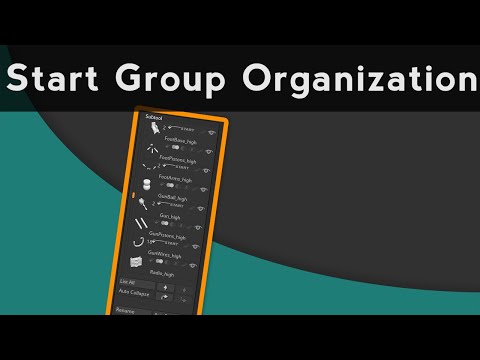 037 Start Group Subtool Organization