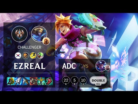 Ezreal ADC vs Vayne - KR Challenger Patch 11.13