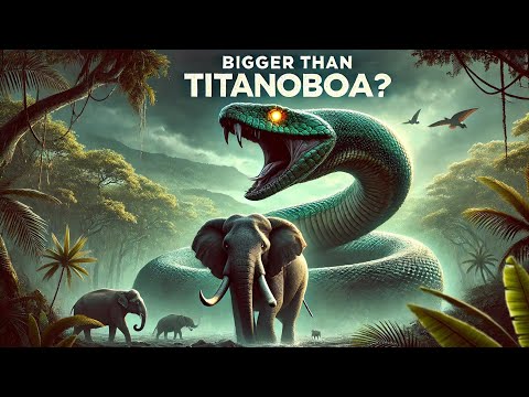 “Before Titanoboa, There Was an Even Bigger Snake – Meet Gigantophis!”