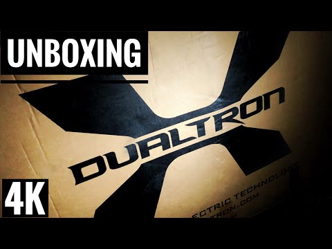DUALTRON X - UNBOXING 4K - One of the most Powerful Electric Scooters in the World (SLOW-MOTION)
