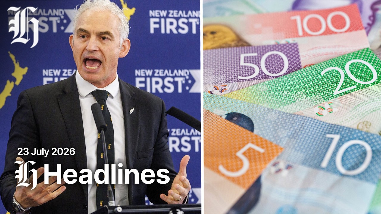 NZ Herald Afternoon Headlines | Thursday, July 23, 2026